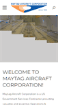 Mobile Screenshot of maytagaircraft.com